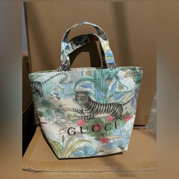 None Handbags - GG Multicolor Canvas Bag